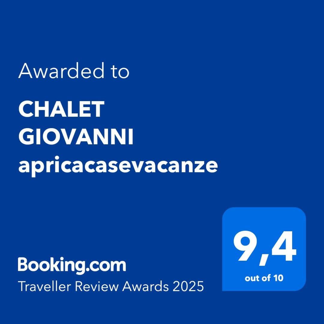 Chalet Giovanni Apricacasevacanze Exteriér fotografie
